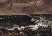 Gustave Courbet The Wave painting